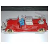 Pre-war Tootsie toy fire pumper 4 and 1/2 by 1