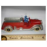 Pre-war Tootsie toy fire pumper