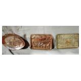 Bronze trays New Orleans San Diego Knott