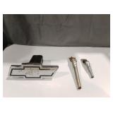 Chevy emblem hitch insert two galvanized gas