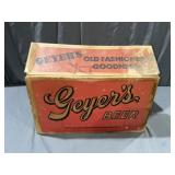 Geyers Beer box & mixed bottles