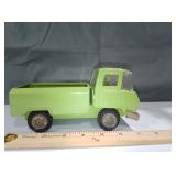 Tin litho clover toy work truck made in korea