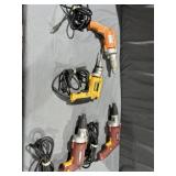 (1) DeWalt, (3) Chicago Electric Drywall Scree