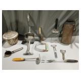 Vintage kitchen utensils cake mold press ..