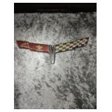 Vintage Corvette emblem dab of glue she will doo