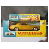 K21 matchbox king size Mercury cougar made in