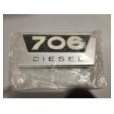 706 diesel emblem nos
