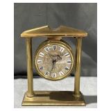 Swiss Made Brass Alarm Clock Glows