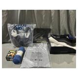 Lands End M/T button up & slippers, Bruno Marx