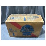 Pabst Blue Ribbon Card Board Box & Various