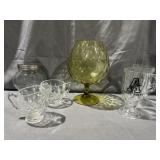 Green Snifter , 2 West Point Mugs, Cream & Sugar,