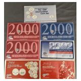 (7) U.S. Mint Uncirculated Coins Sets