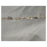 10K Gold Ear Rings Weight- 6.09G