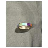 .925 Sterling Silver Ring Size 5.5Weight: