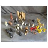 (27) Plastic Farm Animal Figurines & (1) Plastic