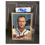 Topps 1962 Lou Burdette Baseball Card #380