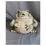 Ceramic Frog Yard Sprinkler