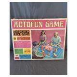 1967 Auto Fun Game w/ 2 Motorized Race Cars