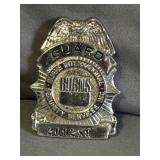 Burns International Security Services Guard Badge