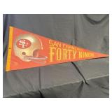 29.5' NFL Pennant San Francisco 49ers Forty Niners