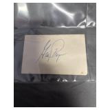 Kanas City Royals Greg Pryor Autograph