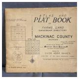 1955 Atlas & Plat Book  Mackinac County