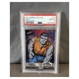 2022 Marvel Universe Skybox Metal Hulk PSA Grade 8