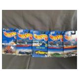 (5) Hot Wheels Cars #267, #1115, #955, #017, #640