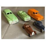 (5) Tootsie Toys Buick Coupe, Panel Truck,