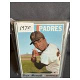 Topps 1970 Baseball Trading Cards