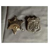 Marshal Badge Tombstone AZ & Cop Badge