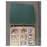 +/-522 Topps NFL Football Trading Cards w/ Binder