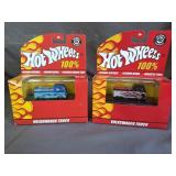(2) Hot Wheels 40th Anniversary Volkswagen