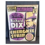 Cherokee Strip Movie Poster Richard