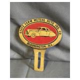 State Farm Mutual Auto Ins. License Plate Topper