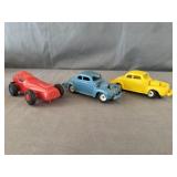 (2) American Flyer & (1) Tico Toys Slot Cars