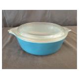 Pyrex Horizon Blue Casserole Dish w/ Lid