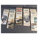 (13) Texaco U.S. State Road Maps
