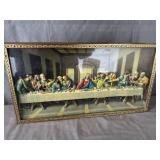 Framed 3D Relief Picture of ï¿½The Last
