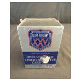 Pro Set Super Bowl XXV Sliver Anniversary Card