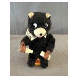 Farm Milk Drinking Beer Wind Up Toy Made in