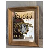 Coors Extra Dry Beer Mirror Sign 11ï¿½x15ï¿½