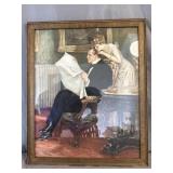 Clarence F. Underwood Print for the American