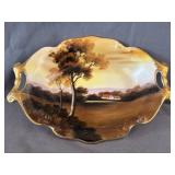 Noritake Art Deco Hand-Painted Bowl Made in