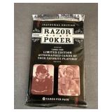 Inaugural Edition Razor Poker Players Autographed