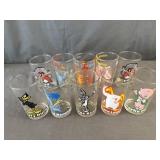 (7) Looney Tunes Comic Tumblers & (3) Archie*No