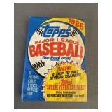 1986 Topps MLB Baseball Trading Cards -Sealed