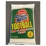 1990 Fleer Premiere Edition NFL Football Cards