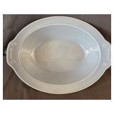 Lu-Ray Pastels U.S.A. Blue Serving Platter 10ï¿½