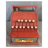 1950ï¿½s Tom Thumb Metal Toy Cash Register -Works